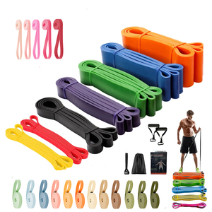 Fasce Elastiche in Lattice Portatili e Resistenti per <span class=keywords><strong>Allenamento</strong></span> Fitness e Bodybuilding, Tipo Loop per Sport ed Esercizi - Product Image 6