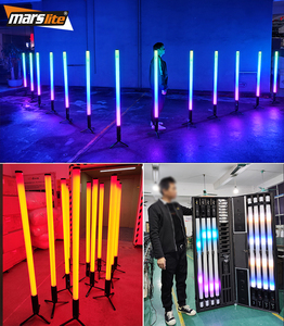 Marslite pin không dây 360 pixel Ống IP65 không thấm nước rgbwa có thể sạc lại LED ống thanh ánh sáng - Product Image 3