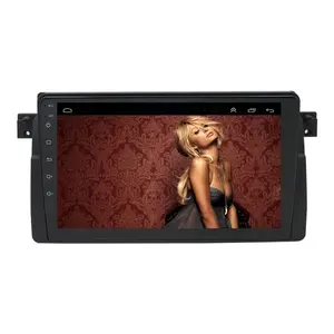 9 inç Android araba radyo multimedya Video oynatıcı Stereo GPS navigasyon DSP Carplay BMW 3 serisi için E46 1998 - 2006