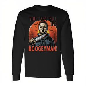 T-shirt à manches longues pour Halloween, design Michael Myers Boogeyman, col rond, unisexe, vêtements promotionnels pour adultes - Product Image 2