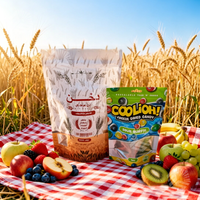 Sachets Doypack Personnalisés Imprimés Haute Barrière, Sachets Zip Doypack Anti-Humidité en Mylar pour Poudre, Snacks, Thé, Café