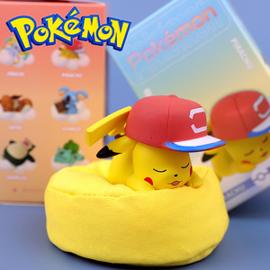 Collection <span class=keywords><strong>Pokémon</strong></span> Style Sommeil – Boîte Mystère Tendance – <span class=keywords><strong>Figurine</strong></span> Officielle en PVC Pikachu Maternité – Peluche à Tenir à la Main - Product Image 3
