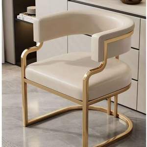 KLuxury Dining Chairs Home Makeup Chairs Hotel Reception <b>Sales</b> <b>Offices</b> Negotiation Manicure Chair for Sofas Nail Salon Backrests - Product Image 4