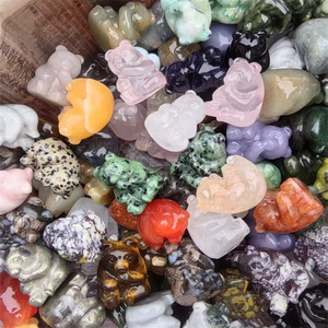 Figuras de Panda de Cristal Multicolor de 35mm al por Mayor <span class=keywords><strong>para</strong></span> Sanación Animal y Artesanía, Ideales <span class=keywords><strong>para</strong></span> Regalo - Product Image 4