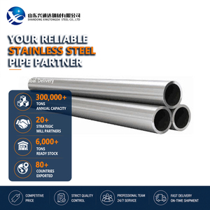ท่อเหล็กสแตนเลสขัดเงา ISO Certified 410 430 ขนาด 88.9 มม. x 5 มม. Sch40 สำหรับอุตสาหกรรมเคมี - Product Image 1