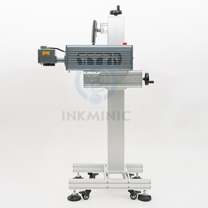 Machine de marquage laser UV à fibre CO2 volante 30W 40W 60W, source laser cohérente CRD BC pour tuyaux PVC PE, câbles et métaux - Product Image 4