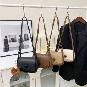 กระเป๋าถือแบบซิปที่ทนทานสำหรับการเดินทางแบบสบายๆ รุ่นใหม่ กระเป๋าสะพายทรงอานม้าที่เรียบง่าย ทันสมัย และน้ำหนักเบา - Product Image 1