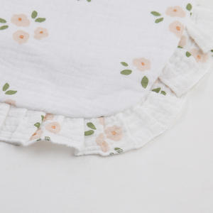 2024 เป็นมิตรกับสิ่งแวดล้อมBibผ้ากอซที่เป็นกลางมุสลิมผ้าฝ้ายอินทรีย์ทารกแรกเกิดRupt Bibsแถบคาดศีรษะปุ่มผู้ผลิต - Product Image 4