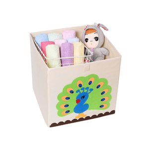 Hot sale Kids Toy Package Box Foldable Cube Collapsible Storage Bin