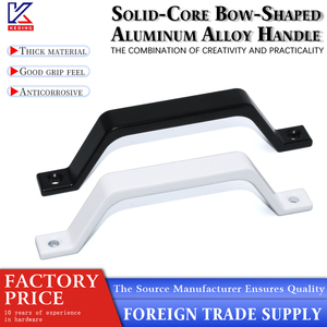 Современная легкая алюминиевая дверная ручка, эргономичная, для дверей с высокой проходимостью - Product Image 6