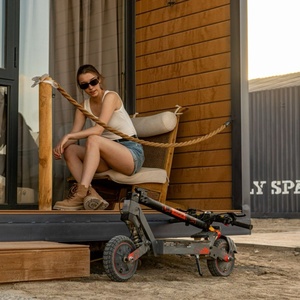 Entrepôt UE, scooter électrique pliable G2 Ultra, 10 pouces, tout-terrain, batterie 48V 18Ah, moteur double 800W, 50 km/h - Product Image 1