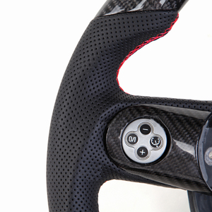 Volante de Carreras de Fibra de Carbono para Auto, para BMW <span class=keywords><strong>Mini</strong></span> Cooper S R56 R61 <span class=keywords><strong>GP</strong></span> Coupe, Volante de Fondo Plano de Fibra de Carbono - Product Image 5