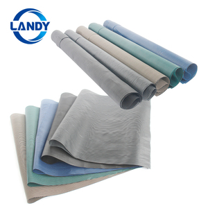 Couverture de sécurité en maille pour piscine LANDY certifiée ISO9001, durable, imperméable, en PP, épaisseur 1 mm, sur mesure pour piscines hors sol - Product Image 1