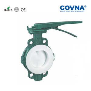 Vanne papillon COVNA à double offset haute performance, à siège métallique, en acier inoxydable, avec volant manuel, pour commandes urgentes - Product Image 3