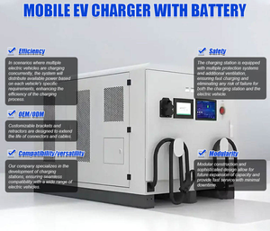 เครื่องชาร์จรถยนต์ไฟฟ้าแบบพกพา DC กำลังไฟ 30-120KW CCS2 GB/T พร้อมแบตเตอรี่สำรองพลังงาน 261KWH สำหรับช่วยเหลือฉุกเฉินบนท้องถนน  ลดราคาพิเศษ - Product Image 2