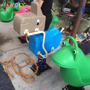 Nouveau design, cheval à <span class=keywords><strong>bascule</strong></span> d'extérieur pour enfants en plastique et métal avec ressorts - Product Image 5