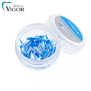 40 pièces par boîte, cale dentaire interdentaire en silicone, adaptée aux composites dentaires - Product Image 5