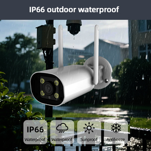Wifi 5MP HD đầy màu sắc <span class=keywords><strong>IP</strong></span> <span class=keywords><strong>Camera</strong></span> IR-CUT tự động chuyển đổi trong ngày và đêm CCTV giám sát ngoài trời hai cách âm thanh máy ảnh - Product Image 5