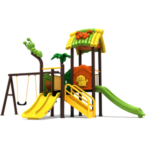Ensemble de toboggan d'équipement de terrain de jeu extérieur en plastique populaire pour enfants 2023 Équipement de terrain de jeu extérieur pour enfants de 7 à 12 ans - Product Image 3
