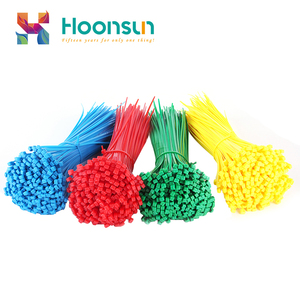 لون مخصص الذاتي قفل النايلون مطرز ربطة الكابل رخيصة من oonsun - Product Image 3