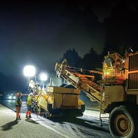 Tours d'éclairage mobiles gonflables et étanches pour travaux routiers et de construction, 60W, 500W, 800W, 1000W, 1400W, avec éclairage LED type ballon