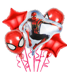 Set all'ingrosso <span class=keywords><strong>di</strong></span> <span class=keywords><strong>palloncini</strong></span> per Anime <span class=keywords><strong>di</strong></span> personaggi dei cartoni animati set <span class=keywords><strong>di</strong></span> Globos decorazione per festa <span class=keywords><strong>di</strong></span> compleanno Super eroe capitano Spider -Man - Product Image 6