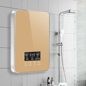 Calentador de Agua Instantáneo de Acero Inoxidable de Alta Potencia, Montado en la Pared, con Control Táctil, para Uso Doméstico y Hotelero, en Inglés - Product Image 3
