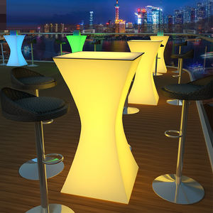 Tavolo da Cocktail LED in Plastica, Arredamento Bar Portatile per Eventi Commerciali all'Aperto, Hotel, Discoteche, Banchetti - Product Image 5