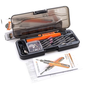 Cordless Rotary Tool Kit Digital Display Mini Electric Grinding Pen Rechargeable Engraving <b>Polishing</b> Drill Set - Product Image 5
