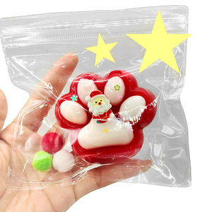 Recuerdos de Navidad, Juguete de Goma Suave con Forma de Pata de Gato, Mochi, para Niños, TPR, para Aliviar el Estrés, de 5 a 7 Años - Product Image 2