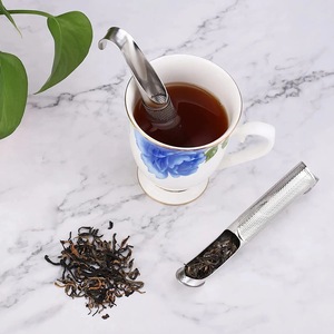 Stainless Steel <b>Tea</b> Strainer 304 Pipe Shape Reusable <b>Tea</b> <b>Infuser</b> Filter For Loose Leaf <b>Tea</b> Brewing - Product Image 2