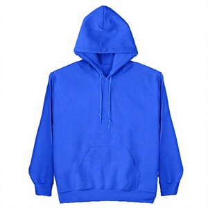 เสื้อฮู้ดผู้ชายผ้าผสมเนื้อหนา สีพื้น มีกระเป๋า เหมาะสำหรับใส่ในฤดูหนาว - Product Image 4