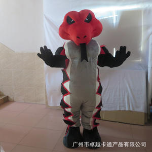 Vente chaude Costumes de mascotte d'animal serpent personnalisés Costumes de mascotte en fourrure de serpent <span class=keywords><strong>pour</strong></span> adultes - Product Image 3