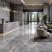 Dalle de pierre frittée de luxe style Route du Thé Ancienne 1600x3200mm, carrelage en porcelaine grand format pour mur de fond TV et sol de villa