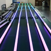 Barre de pixels LED DMX IP66 pour éclairage de scène, lumière RGBW