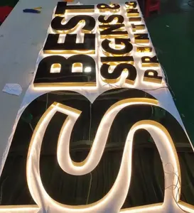 Enseignes lumineuses LED personnalisées Daco Sign OEM/ODM, idéales pour les boutiques de centres commerciaux, enseignes rétroéclairées près de chez vous, lettres lumineuses, conception gratuite - Product Image 2