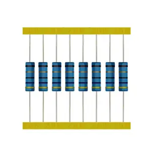 ZBW 47 אוהם 47R 5W 1% התנגדות 0.1ohm צבע טבעת הנגד, 33 אוהם חבילת הנגד סרט מתכת 1/2W , 1/4 w מתכת סרט הנגד