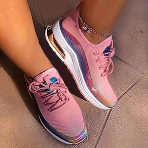 Summer <strong>women's</strong> single shoes mesh breathable casual sports shoes plus size <strong>women's</strong> shoes running sneakers for ladies <strong>trainers</strong> - Product Image 4