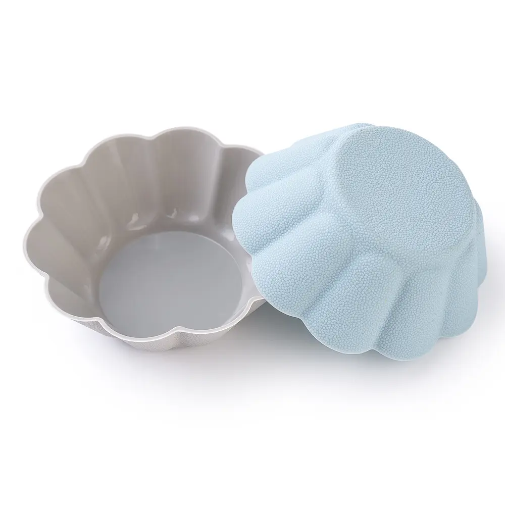 YDS Không Dính Hoa Hình Silicone Muffin Giấy Cup Cupcake Bánh Nướng Khuôn DIY Trang Trí Bánh Khuôn