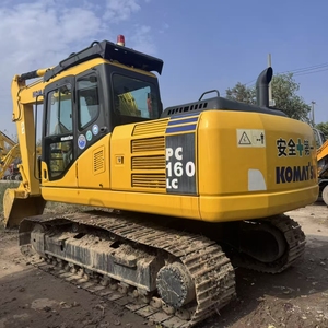 Excavatrice Komatsu PC160 d'occasion de haute qualité, 16 tonnes, modèle 2022, moteur PLC certifié, machine d'occasion en stock à vendre - Product Image 1