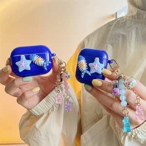 Étui pour écouteurs en silicone, personnalisé, motif Animal de <span class=keywords><strong>mer</strong></span>, étui airpods pour <span class=keywords><strong>Iphone</strong></span>, pièces - Product Image 6