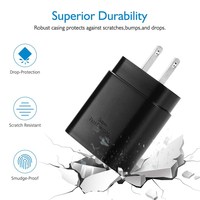 Precio de fábrica 25W PD USB C Adaptador de corriente UE EE. UU. Enchufe Tipo-C Cargador Cargadores súper rápidos para Samsung Galaxy S21/S21 S22 S23 S24