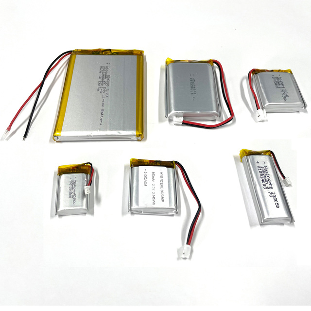 Hysincere 3.7V Lithium Ion Li Polymer Cell Lipo Battery 50mAh 70mAh 90mAh 100mAh 200mAh 1500mAh 3000mAh