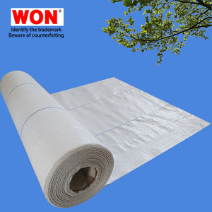 Rollos de Láminas de Plástico de Polietileno Blanco WON para Piso de Invernadero, Cubierta de Suelo Tejida, Tela Repelente de Hierba Negra con Protección UV para Interiores - Product Image 5