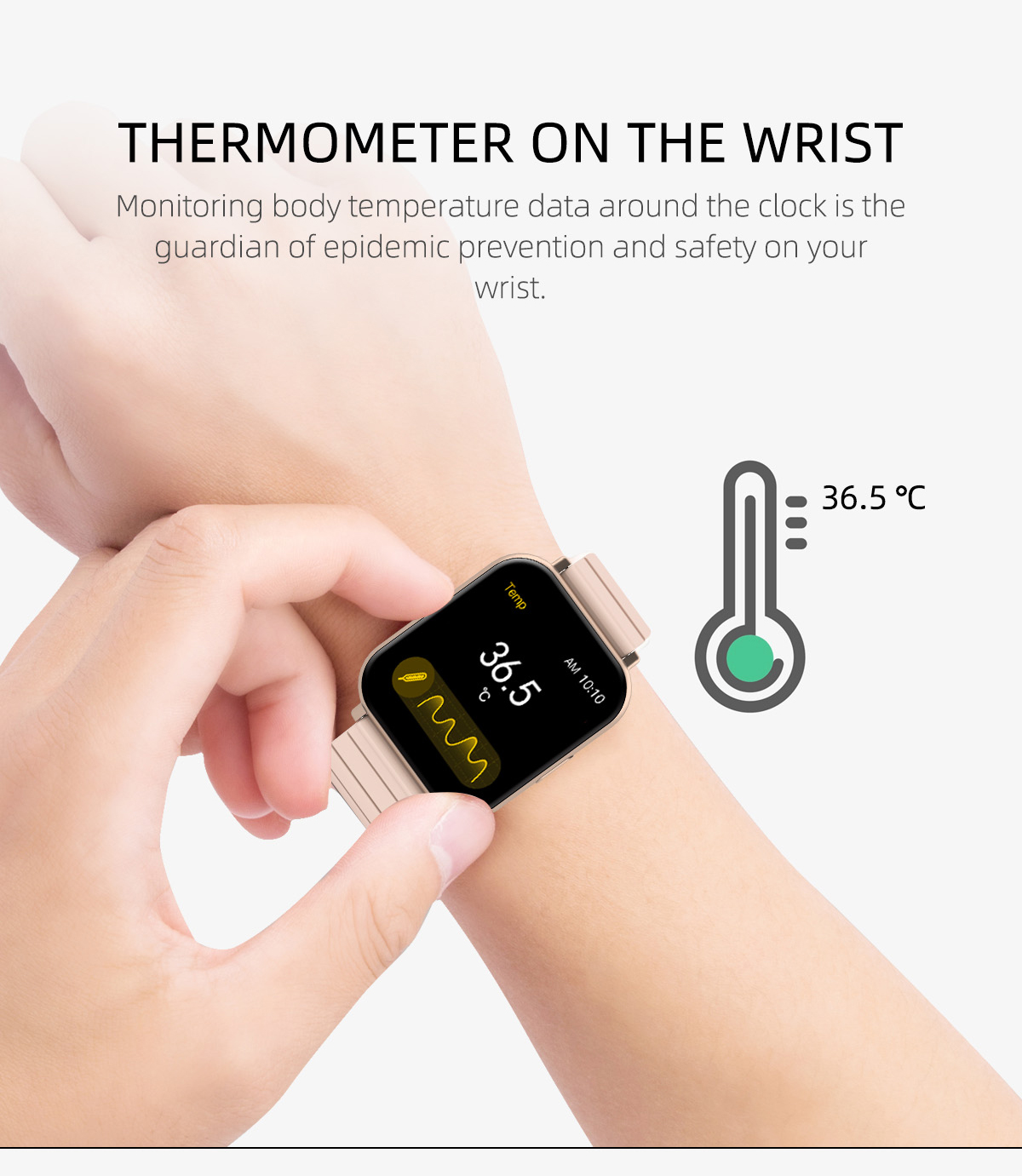 Z3 Smart Watch - Wholesale Body Temperature Monitor
