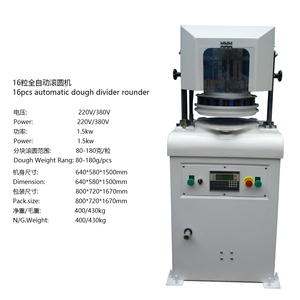 Segmenting and Rolling <b>Machine</b>, Dough <b>Splitting</b> Commercial Fully Automatic Rounding 36 Bread Squeezing <b>Machine</b> FKJ-20 Dough - Product Image 2