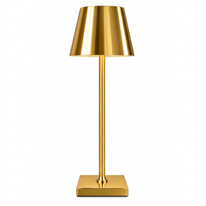 Portable USB <b>Rechargeable</b> Touch Dimming Modern Metal Bedroom Cordless LED Desk <b>Table</b> <b>Lamp</b> - Product Image 1