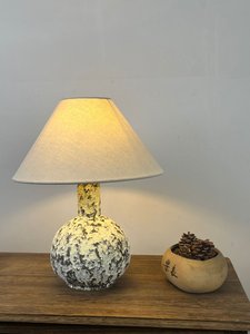 <span class=keywords><strong>2025</strong></span> nhà máy mới OEM Retro Bảng Đèn gốm Cơ Sở Hình dạng độc đáo Đèn bàn cho phòng khách phòng ngủ - Product Image 3