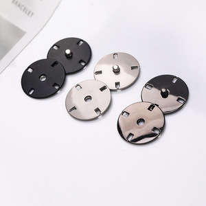 Boutons métalliques à pression pour manteau en laine, costume, blazer, vêtements de cérémonie, fournitures de couture, personnalisation OEM, fabrication en usine - Product Image 1