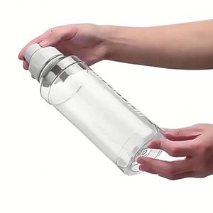 Botella de Agua Deportiva al por Mayor, Portátil, de Gran Capacidad, para Camping, Tenis, Minimalista, de Plástico PC, para Gimnasio - Product Image 1